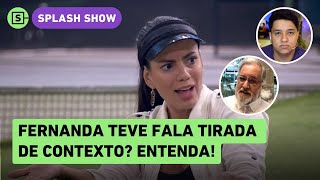 BBB 24 Fernanda é DETONADA por falar dos filhos LEÃO LOBO critica  DIEGUINHO desabafa [upl. by Eilah309]