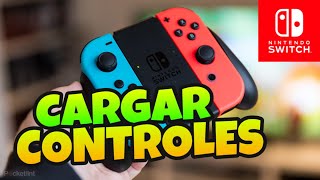 👉 Como CARGAR los CONTROLES del NINTENDO SWITCH 🔥 [upl. by Irmine]