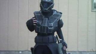 Halo 2 ODST pepakura suit [upl. by Rudin]