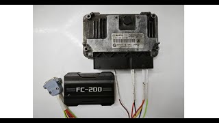 FC200 How to operate BOSCH ME172 BMSX TC1797 [upl. by Madi]