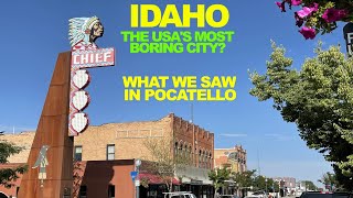 IDAHO Is This The USAs Most Boring City What We Saw In Pocatello [upl. by Roswell]