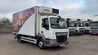 FOR SALE 2015 DAF LF220 14T Fridge Truck  Dixon Commercial Exports Ltd [upl. by Ymorej]