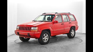 1994 Jeep GRAND CHEROKEE 52 V8 4WD  Reg CE57661  ID 423580  Auksjonenno [upl. by Ahsiema]