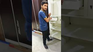 Slimline 3Door Steel Almirah Tex Brown  1Year Warranty 1 Locker short viral video [upl. by Agan146]