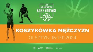 Liga Akademicka AZS  Olsztyn  Koszykówka M  UMG Gdynia  ANS Skierniewice [upl. by Narud]