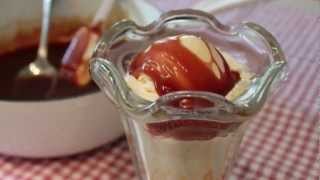 Salted Caramel Sauce Recipe  Caramel Ice Cream Topping [upl. by Fattal345]