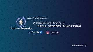 Aula 63  Power Point  Layout e Design [upl. by Chrysler]