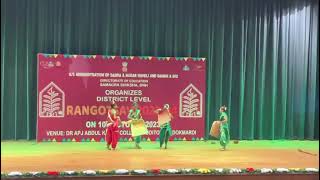 District level Rangotsav 2324 programLocal culture aadivasi dnh silvassakanews aadivasisong [upl. by Oneladgam]