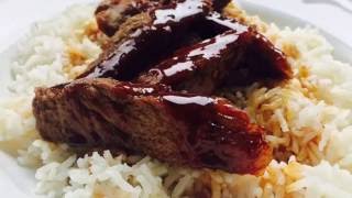 Teriyaki Steak made from a Slow Cooker [upl. by Gualterio]