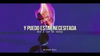 needy • Ariana Grande  Letra en Español  Ingles [upl. by Avirt342]