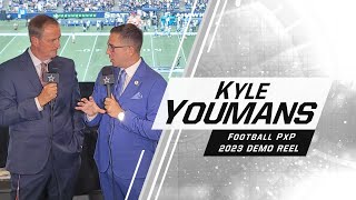 Kyle Youmans  2023 Football Demo Reel [upl. by Crudden]