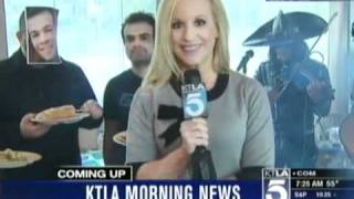 Allie MacKay  Heavy Metal Mariachi KTLA Morning News Feb 25th 2011 [upl. by Cherice328]