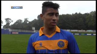 Youth Josh Ginnely post Burnley  Town TV [upl. by Ric]