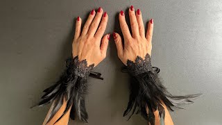 Enhance Your Look with our Feather Bracelet Set  Elegant Hand Accessories for Every Occasion 🌟✨ [upl. by Giesser]