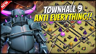 New anti everything th9 war base w copy link  Proof replays [upl. by Paddy]