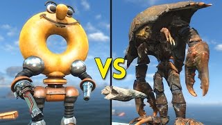 Fallout 4  55 DONUTS vs 4 MIRELURK EMPERORS  Battles 71 [upl. by Enirak]