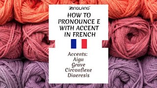 How to pronounce e é è ê and ê in French [upl. by Tsirc]