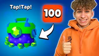 OTWORZYŁEM 100 NOWYCH BOXÓW w FEJK BRAWL STARS i TRAFIŁEM TO😱 [upl. by Barn]