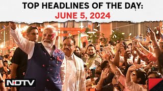 Lok Sabha Election 2024 Result  Top Headlines Of The Day June 5 2024 [upl. by Yesmar]