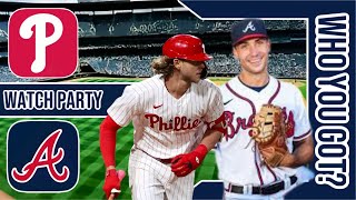 Philadelphia Phillies vs Atlanta Braves  Live Play by Play amp Reaction Stream 3D Sim  MLB 2024 Gm [upl. by Lyndsey884]