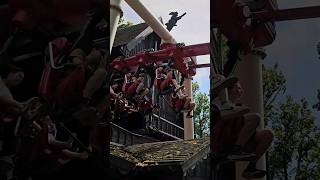 Witch themed coaster at Grona Lund Stockholm rollercoaster themepark amusementpark sweden [upl. by Phiona]