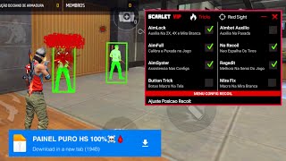 PAINEL AIMBOT APK👻XIT METADATA PURO IPHONEANDROID HEADTRICK 100HS✅☠️ipa dns antban regedit mobile [upl. by Anallise]