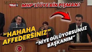 MHPli Üye Erdal Beşikçioğluna kahkaha attırdı [upl. by Ylloj760]