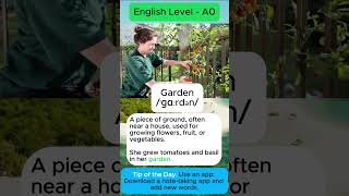 Garden facts Nature learnenglish englishspeaking vocabulary english Garden [upl. by Lozar]