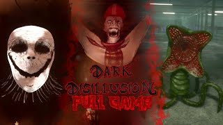 Dark Disillusion FULL GAME  Dark Deception Fangame Chapter 1 amp 2 [upl. by Rep]