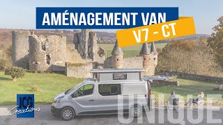 NOUVEAU  AMÉNAGEMENT VAN V7 CT DE JCG CRÉATIONS [upl. by Wendi]