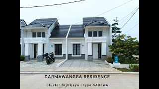 Cluster Sriwijaya Dharmawangsa Residense type SADEWA [upl. by Olney]