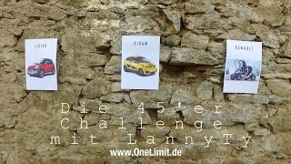 Die 45er MopedautoChallenge mit LannyTy OneLimit  Teaser [upl. by Ahsaetan]