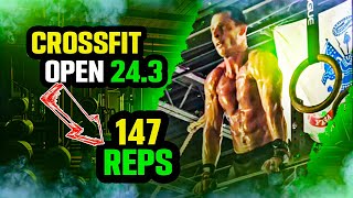 CrossFit OPEN 243  147 reps [upl. by Wera]