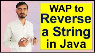 Program to Reverse A String in Java by Deepak [upl. by Mahda]