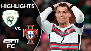 Cristiano Ronaldo and Portugal salvage draw vs Ireland  World Cup Qualifiers  ESPN FC [upl. by Sirtaeb]