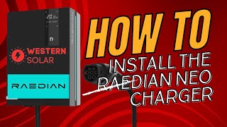 How to install the Raedian Neo EV Charger [upl. by Castillo35]