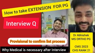 live with Dr Abhishek MS orthopaedic Resident  UPSC CMS 2023 CHS cadre 21st Rank category 1 [upl. by Anelet]