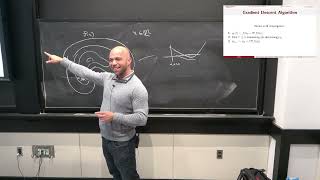 Applied Numerical Algorithms fall 2023 lecture 13 Gradient descent line search [upl. by Ardnoyek]