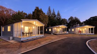 Uniplan Group  Aspen Barlings Beach Holiday Park Cabins by wwwdestinationphotograhycomau [upl. by Gifferd]