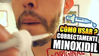 Cómo usar minoxidil Kirkland barba VICTOR CABALLERO [upl. by Durward]