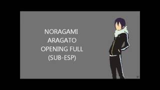 Noragami Aragoto opening full sub esp [upl. by Krenn]