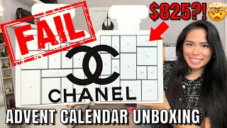 CHANEL ADVENT CALENDAR UNBOXING FAIL THE MOST FRUSTRATING OVERPRICED 825 STICKER BOOK 😒 [upl. by Peednus290]