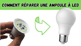 Comment Réparer une Ampoule à Led  Réparation Rapide [upl. by Ly730]