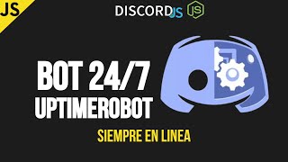 Como tener tu bot de discord 247 v13 en replit  discordjs [upl. by Aluin400]