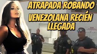 MODELO VENEZOLANA ATRAPADA ROBANDO EN USA [upl. by Joyann]