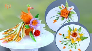 Very Creative Arts on Vegetable Crafts as Salad Decorations [upl. by Peh252]