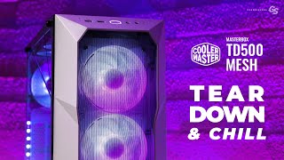 Weve Got Big Plans  Cooler Master TD500 Mesh White Tear down [upl. by Attenrev235]