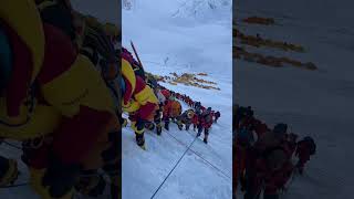 climber Above Everest C3  climbing Mt Everest amp Lhotse 2023 Nepal Challenge Trek  Nepal Challenge [upl. by Box]