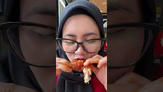 Mukbang 1 ekor ayam utuh  menyala ayamkuh 🔥🥵 bakso alur coversong [upl. by Oiretule]