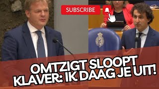 Omtzigt pakt irritante Jesse Klaver gigantisch aan Ik daag je uit [upl. by Nolrev]